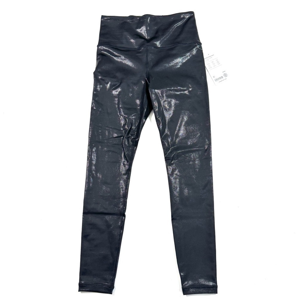 New Athleta Elation Shine Tight Leggings Black